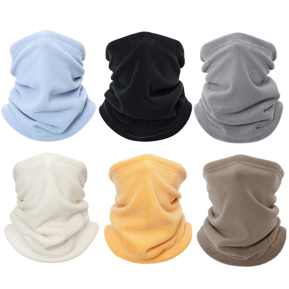 2025 Soft Fleece Winter Sports Bandana Thermal Neck Warmer Hunting Ski Hiking Cycling Balaclava Riding Snowboard Scarf Men Women