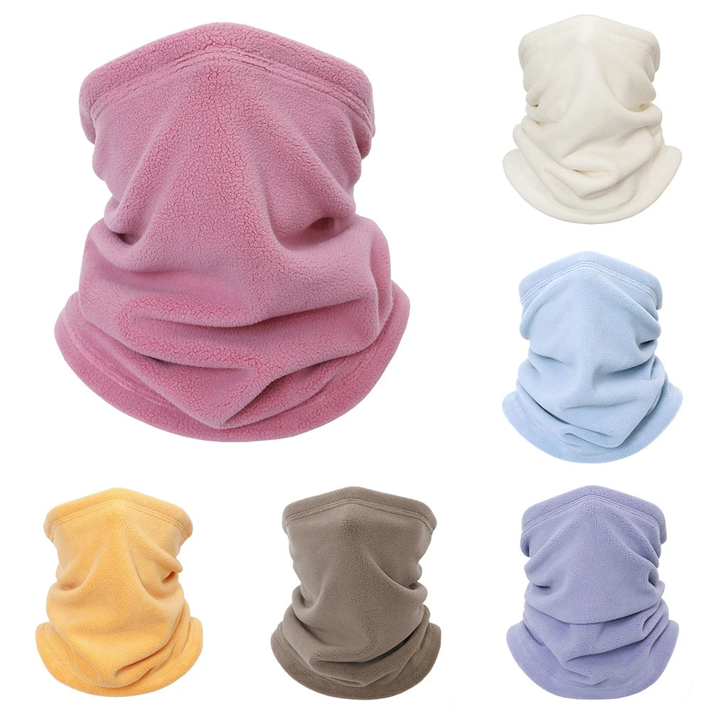 Men Winter Warm Sports Bandana Running Fleece Thermal Neck Warmer Hunting Ski Hiking Cycling Balaclava Riding Snowboard Scarf